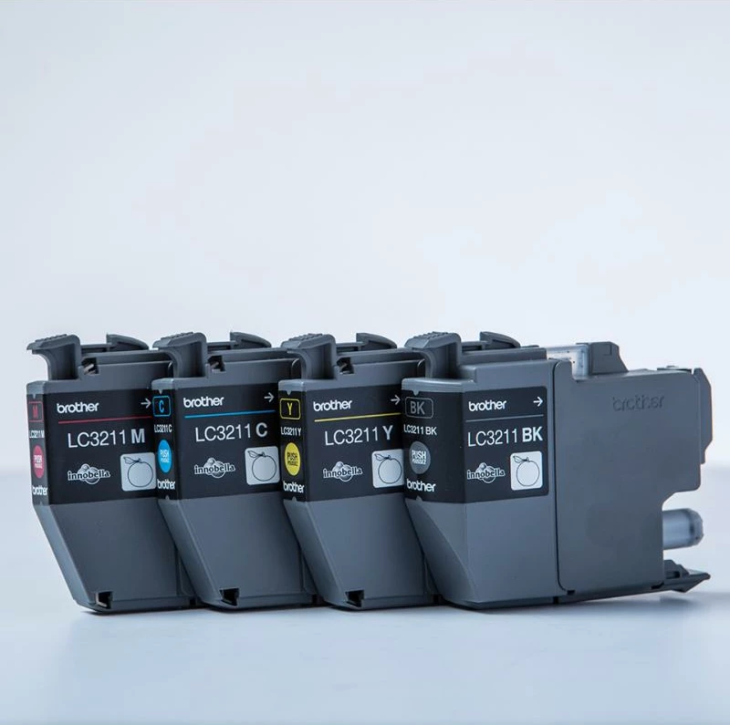 Kartush boje multipack, Brother LC-3211 LC3211VALDR, rendiment standard, set 4 ngjyra