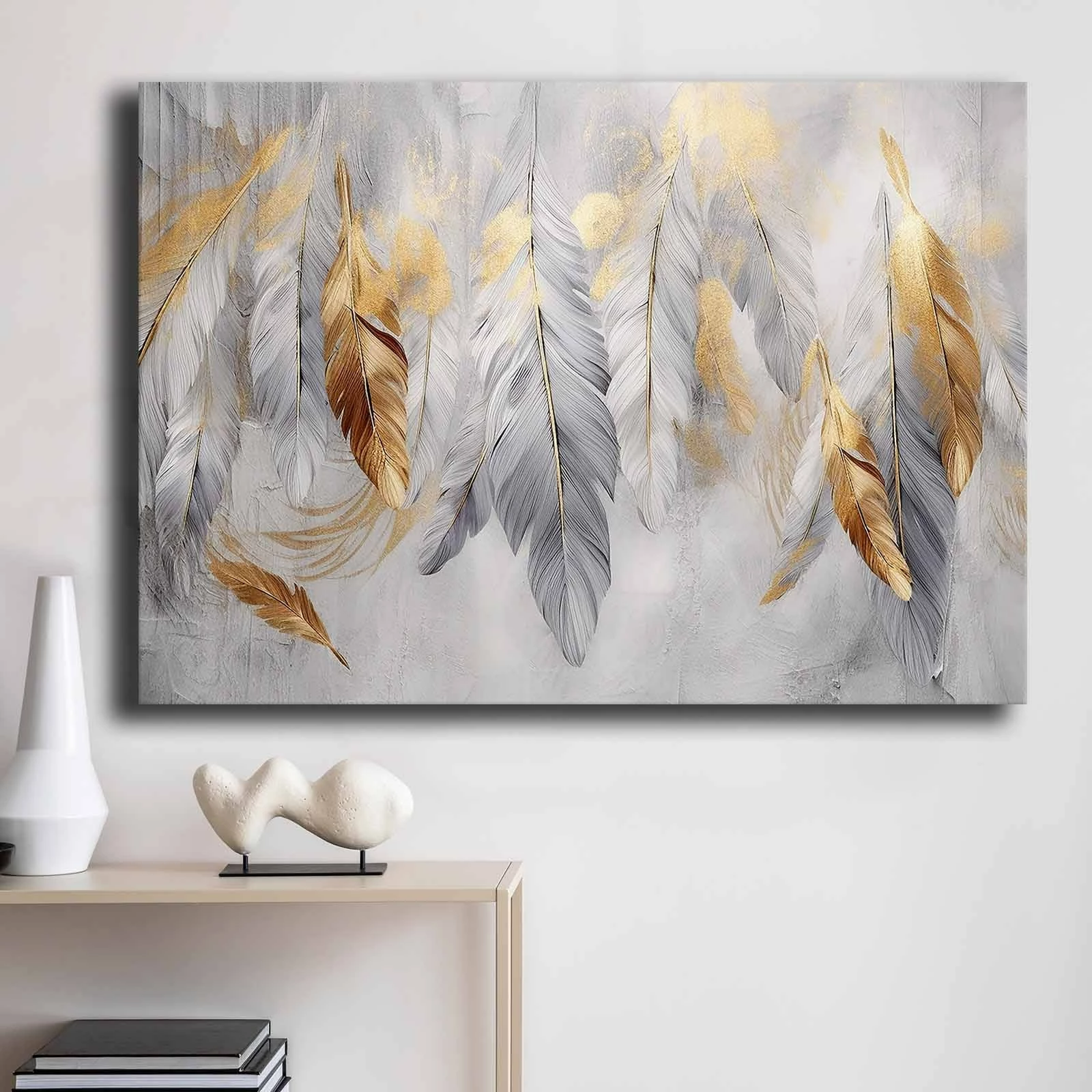 Pikturë dekorative në kanavacë, Wallity, 70100GSC-025, shumëngjyrëshe, 70x100cm