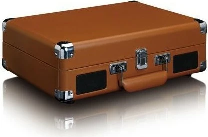 Gramafon Lenco TT-10, altoparlantë të integruar, lidhje AUX, ngjyrë kafe