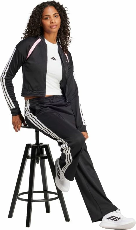 Trenerka femra adidas Teamsport JD2674, e zezë