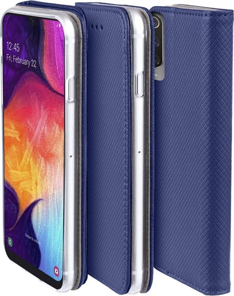 Mbështjellës HAVANA Magnetic Flip Cover për Xiaomi Redmi Note 12 4G, kaltër