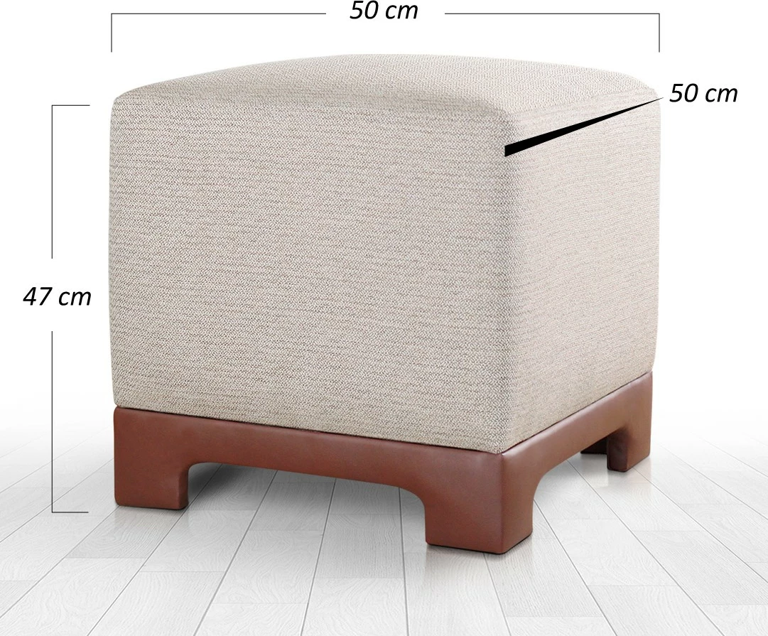 Puf Atelier del Sofa, Lenover, ngjyrë tan