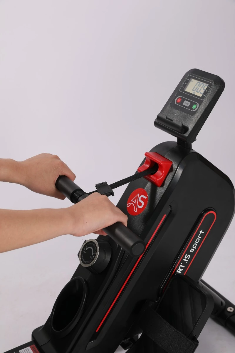 Makinë kanotazhi ART.IS Sport AS4, rezistencë magnetike, Bluetooth, ekran LCD, e palosshme vertikale, e zezë/kuqe