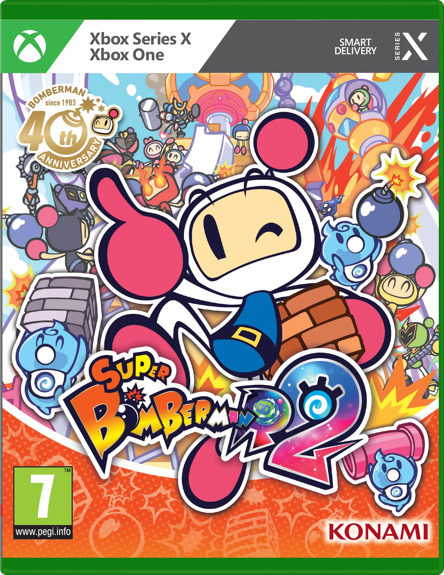 Video lojë, Konami Super Bomberman R 2, Xbox Series X & Xbox One
