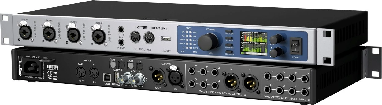 Audio interface RME Fireface UFX II, USB, Blue