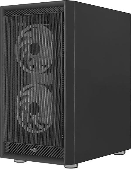 Kasë Aerocool PGS Graphite-G-BK-v2 FRGB, e zezë