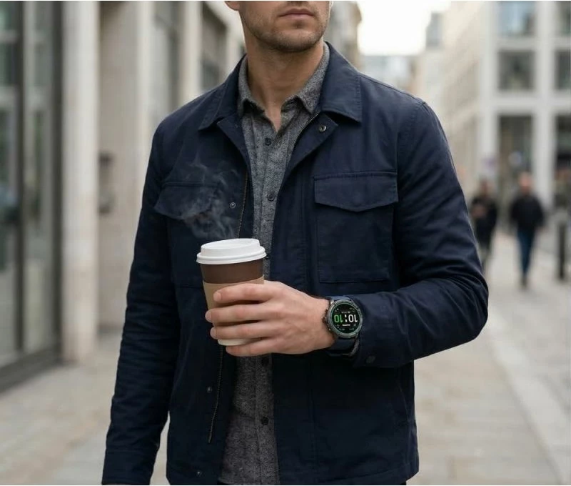 Smartwatch Gravity GT41-2, rrip i zi + byzylyk