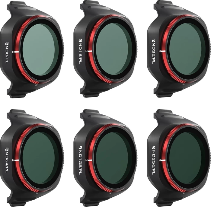 Set filtre ND/PL për dron, Freewell, Bright Day FW-MN5-BRG, për DJI Mini 5 Pro, ND8/PL–ND256/PL, set 6-copësh