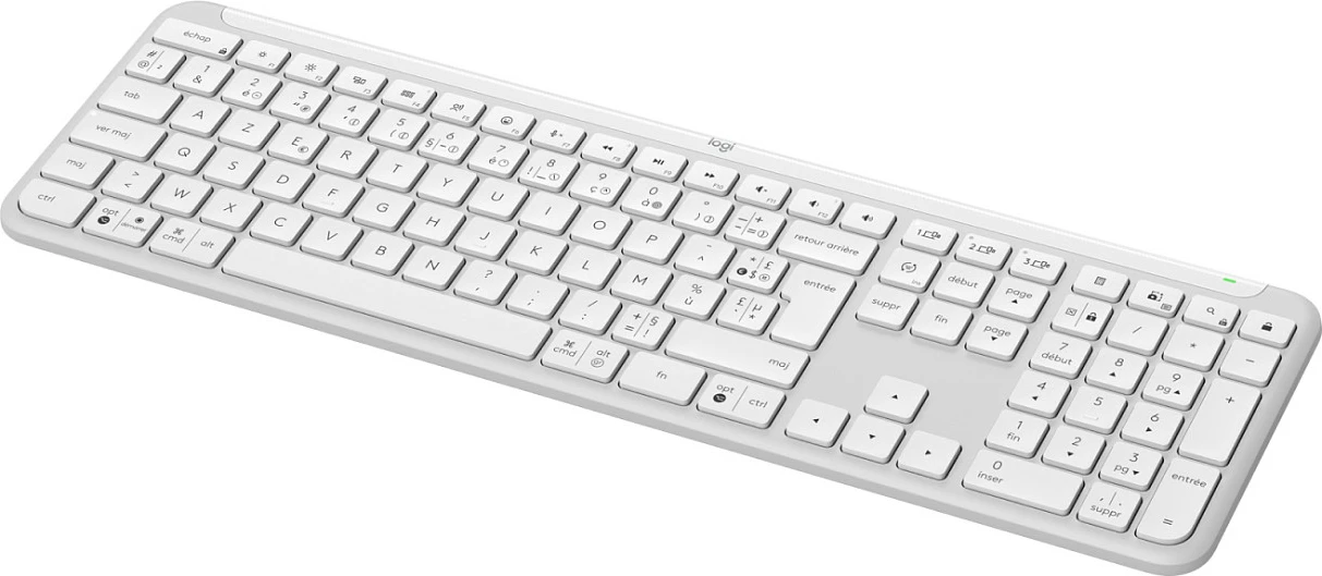 Tastierë wireless Logitech SIGNATURE SLIM K950, e bardhë