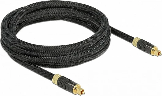 Kabllo audio optike DeLOCK TOSLINK, 3 m, e zezë