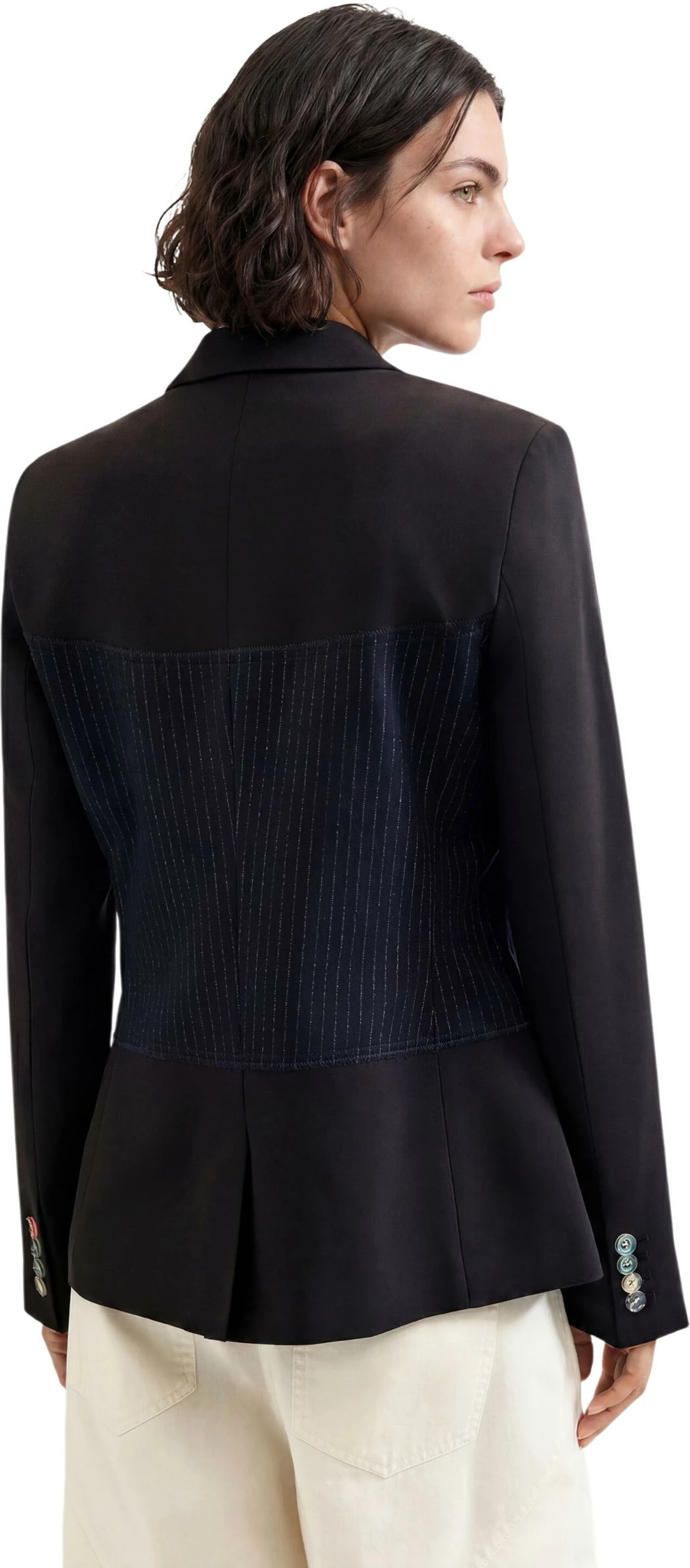 Blazer për femra Desigual AME_WAVE_DIPLO 26WWEW13, blu [Madhësia: L]