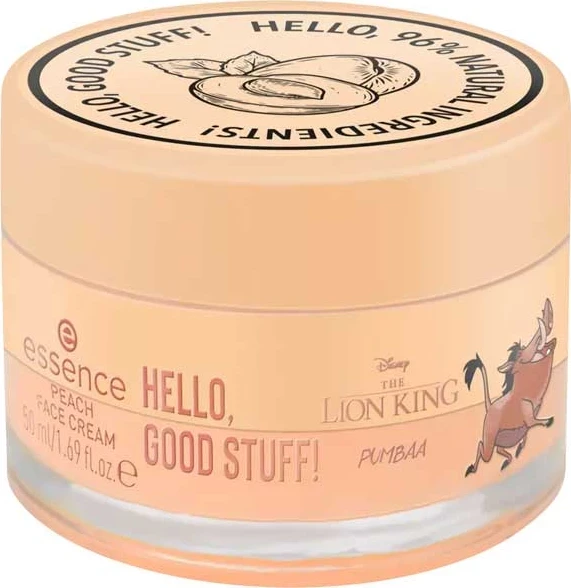 Krem për fytyrë Essence Disney The Lion King Pumbaa Peach Hello, Good Stuff!, 50 ml