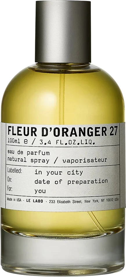 Eau de Parfum Le Labo Fleur d'Oranger 27, 100ml