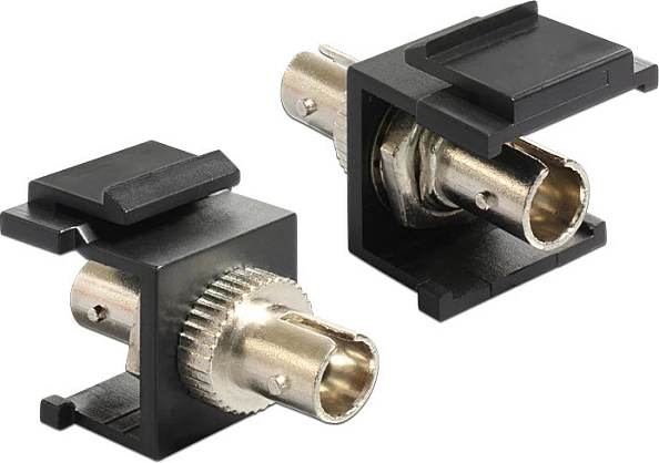 Modul keystone DeLOCK ST Simplex, ST-ST, i zi/argjend