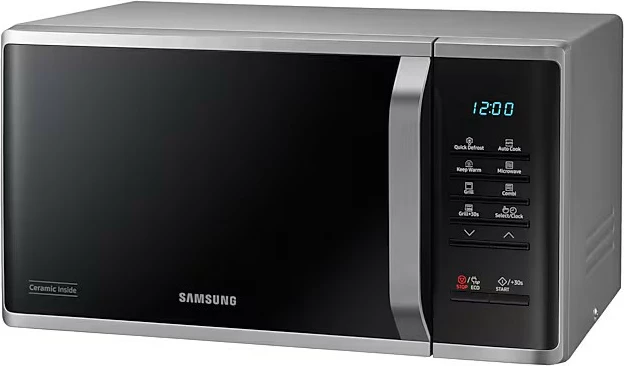 Mikrovalë me grill Samsung MG23K3523AS, argjendtë/zezë