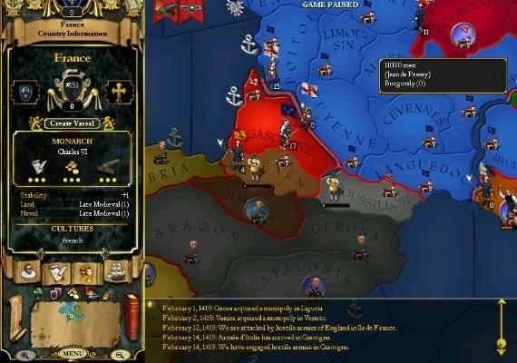 For The Glory: A Europa Universalis Game EN Global