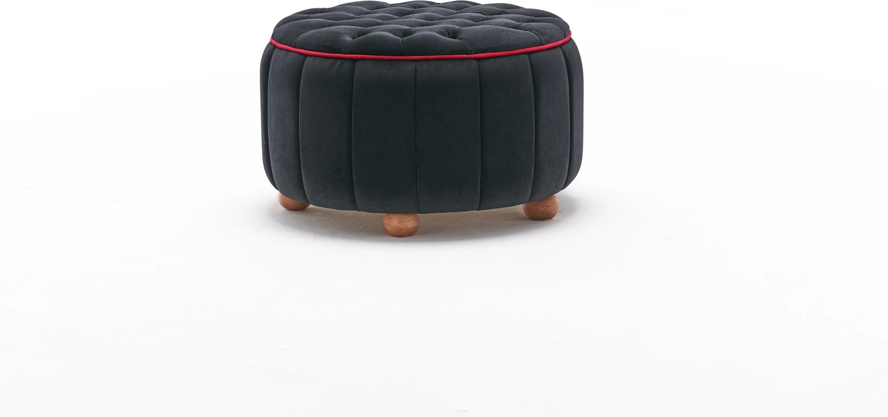 Puf Atelier del Sofa, Jasmin, anthracite dhe rozë