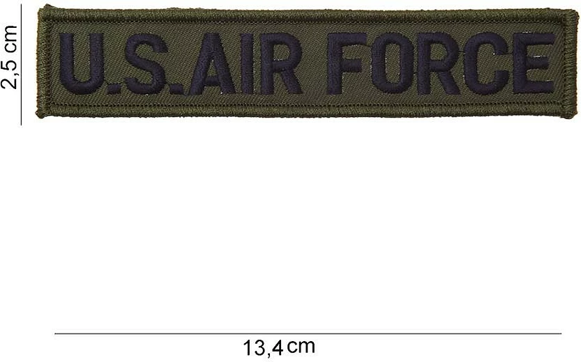Emblema pëlhure Fostex Garments Patch US Air Force (stripe) #3041