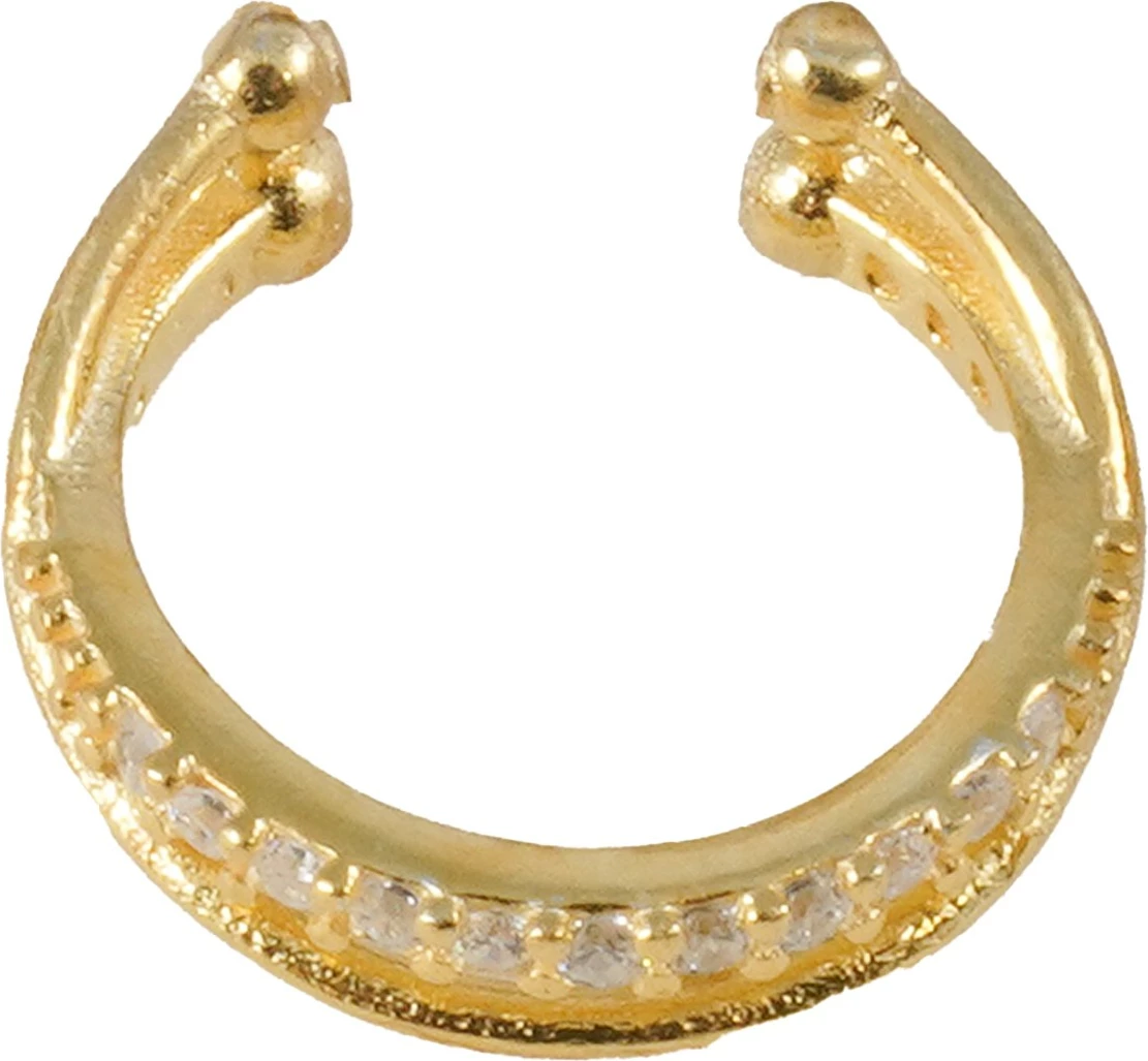 Vath argjendi Jumeon, ngjyrë ari, 11234G, 13mm