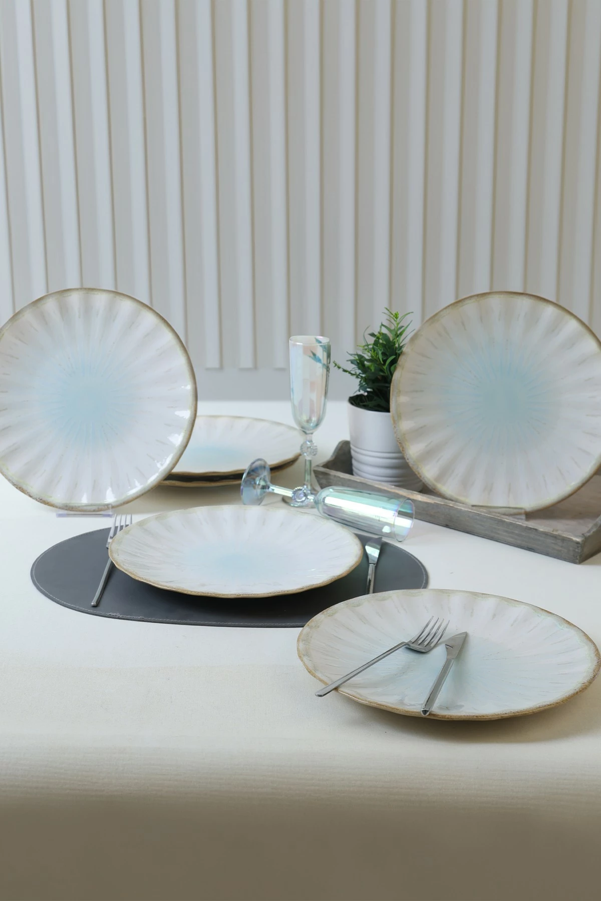 Set pjatash shërbimi (6 copë), Hermia Concept, X00017802
