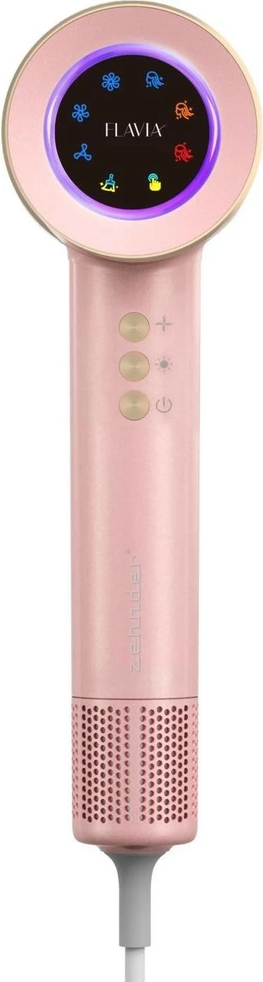 Tharëse flokësh Zehnder Flavia Plasma, 1600W, rozë