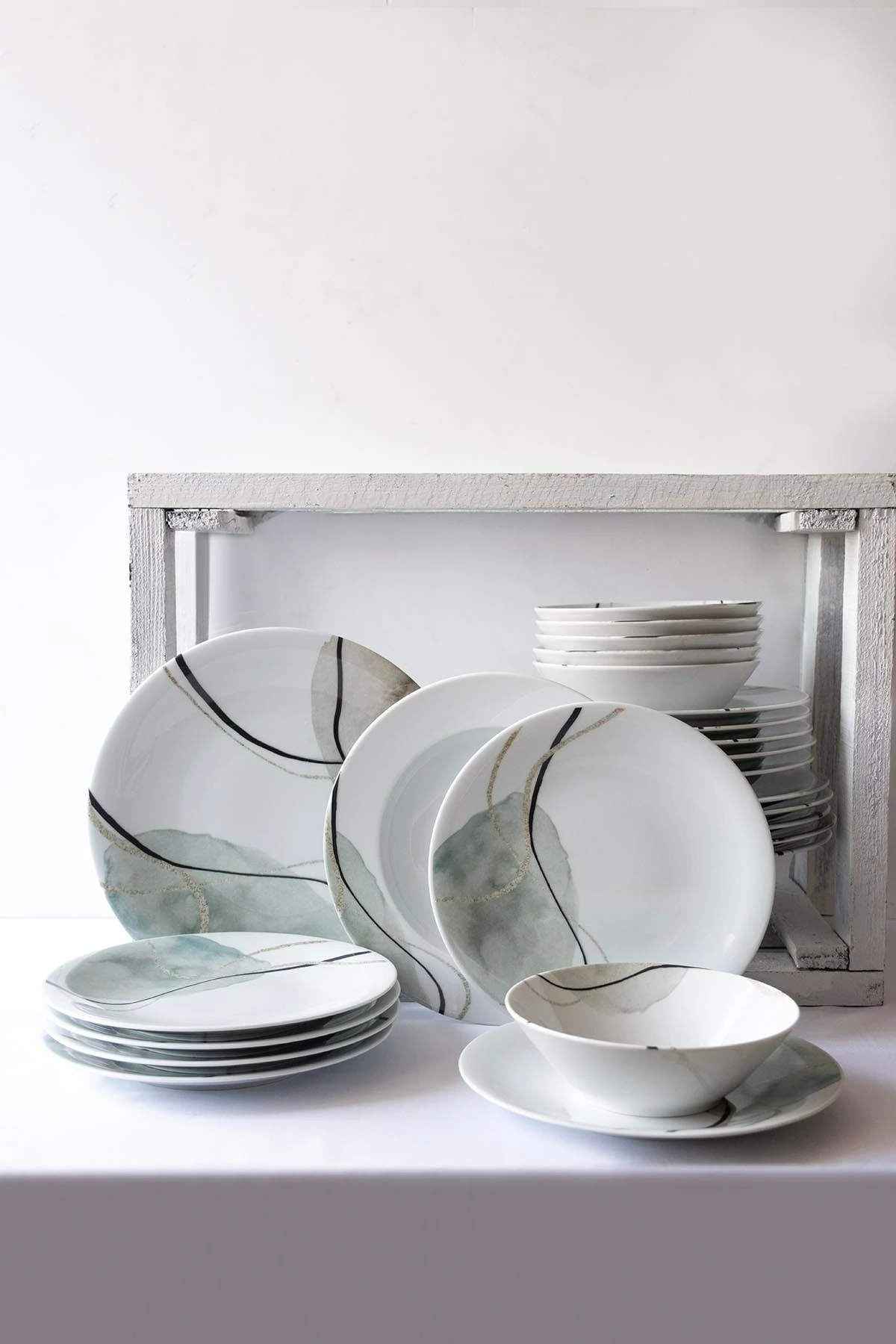 Set enësh për drekë (24 copë), Hermia, NNZG24Y2885701