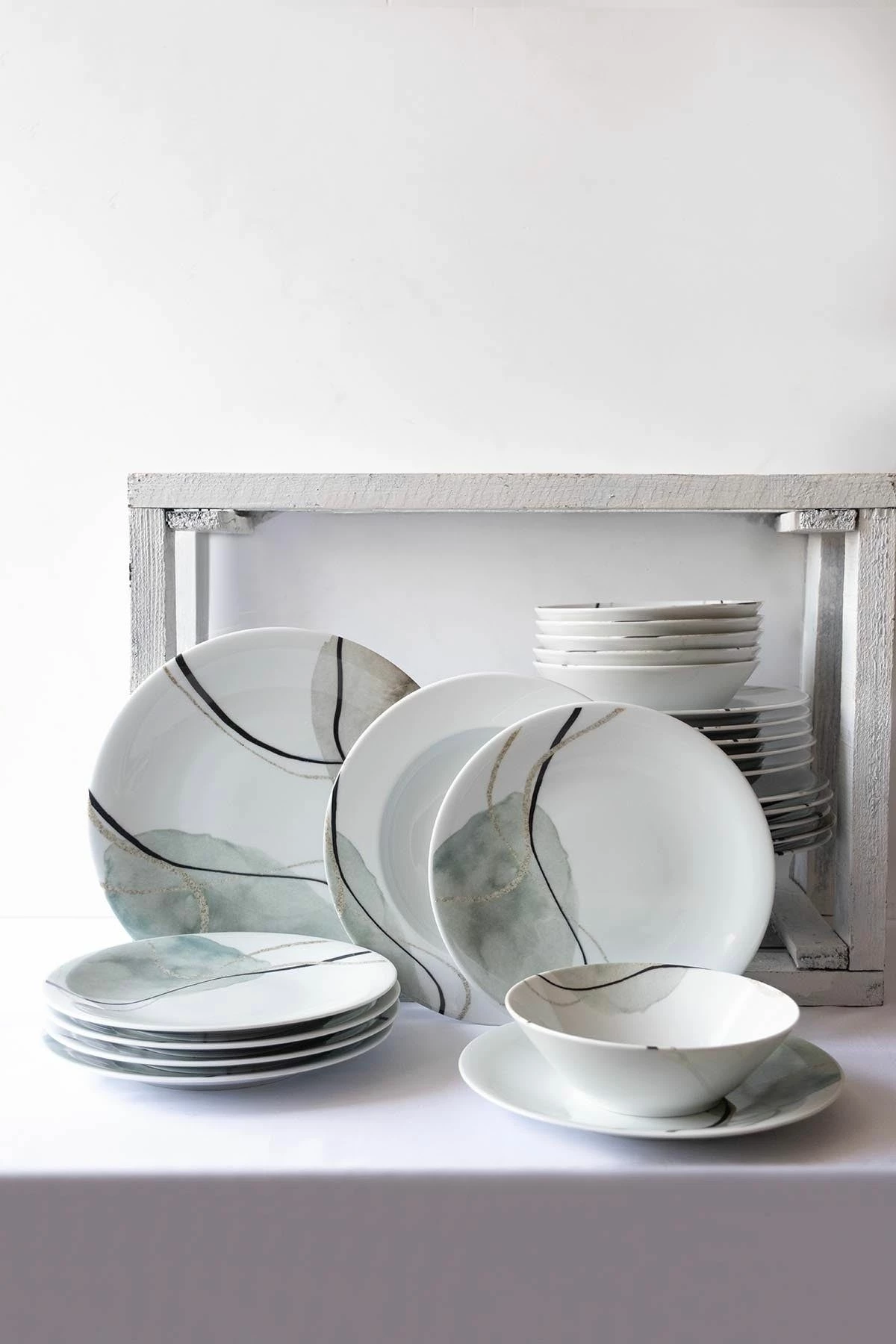 Set enësh për drekë (24 copë), Hermia, NNZG24Y2885701
