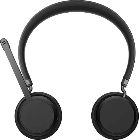 Kufje wireless Lenovo 4XD1Q30302, Bluetooth 5.3, mikrofon me reduktim zhurme, 60h, të zeza