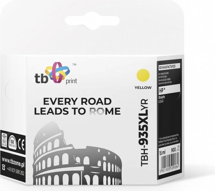 Toner TB Print TBH-935XLYR për HP OfficeJet Pro 6230/6830, e verdhë