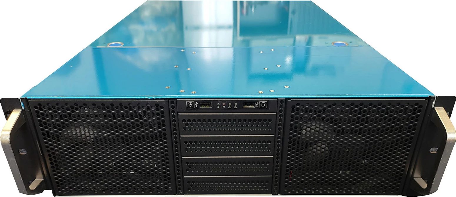 Kasë serveri Realpower RPS19-G3380, 3U, ATX, 4x3.5", e zezë