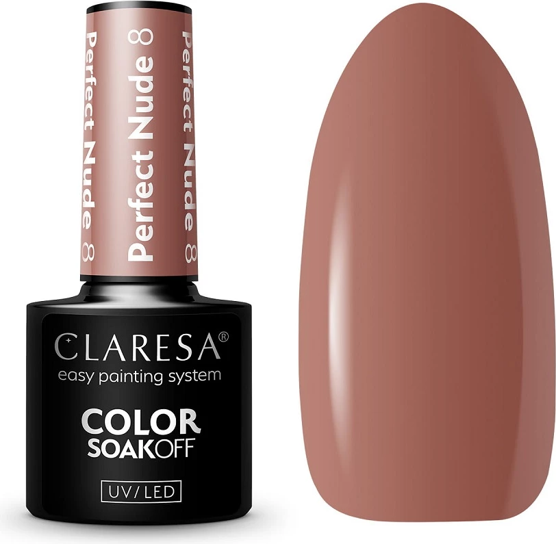 Llak për thonj për femra Claresa Perfect Nude 8, 5g
