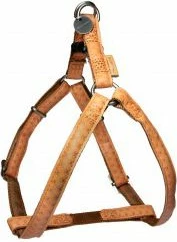 Harnas për qen Zolux Mac Leather 25 mm, 45-75 cm, e verdhë