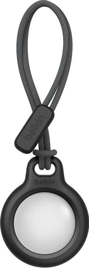 Mbrojtëse sigurie Belkin për Apple AirTag me varëse, e zezë