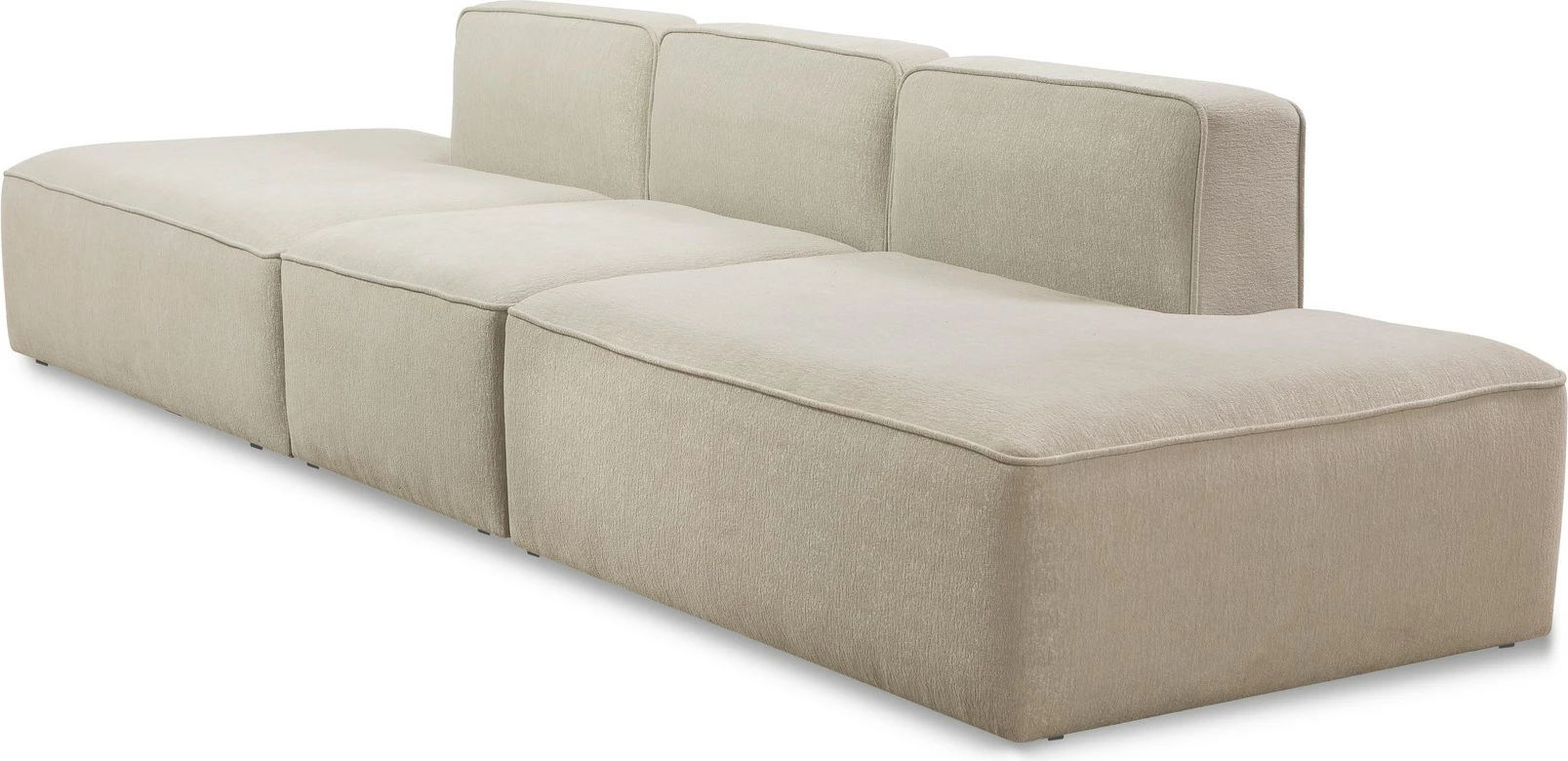 Kënd divan Atelier del Sofa, More M(M4-M1-M3), ngjyrë krem