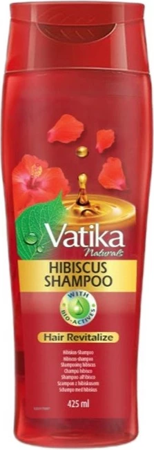 Shampon për femra Dabur Vatika Hibiscus Revitalizing me ekstrakt hibiskusi 425ml