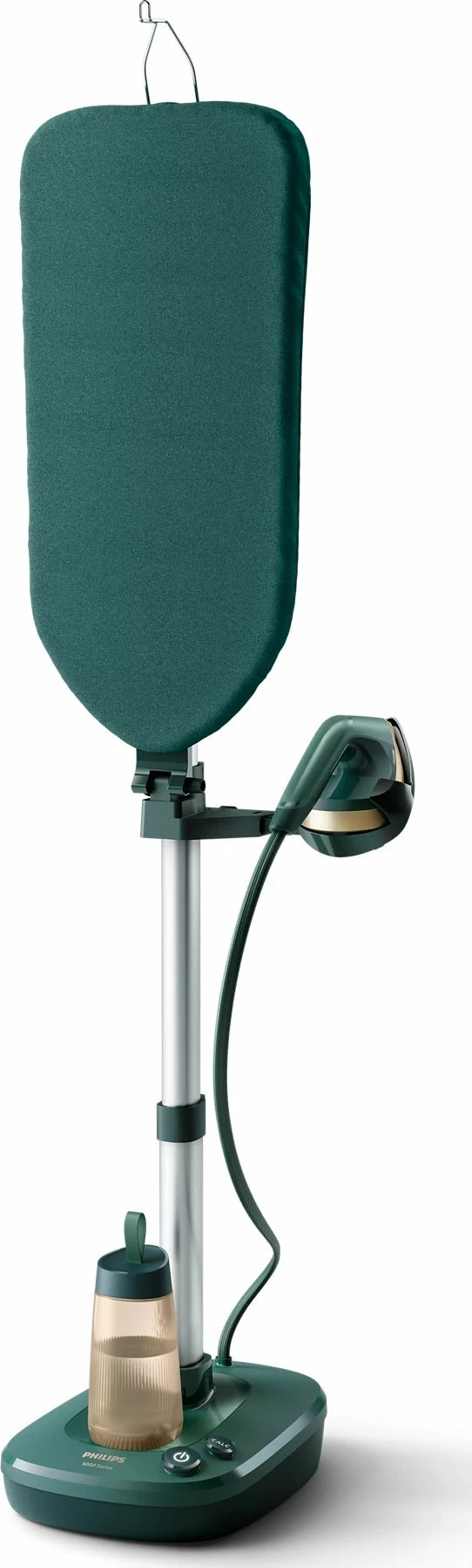 Hekur me avull all-in-one Philips AIS6020/70, 45 g/min, rezervuar 1.1 L, OptimalTEMP, Calc-Clean, jeshile