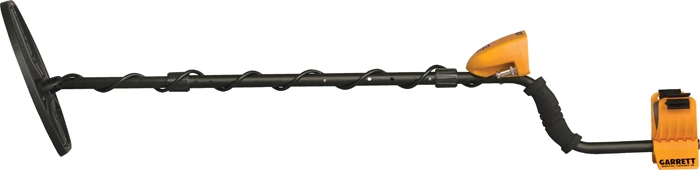 detektor metali Garrett ACE 400i 10 kHz i rregullueshëm, spirale DD 8.5" x 11", me kufje dhe aksesorë, e verdhë/zezë