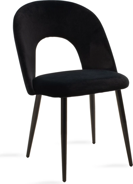 Karrige Jonah, kadife e zezë, këmbë të zeza