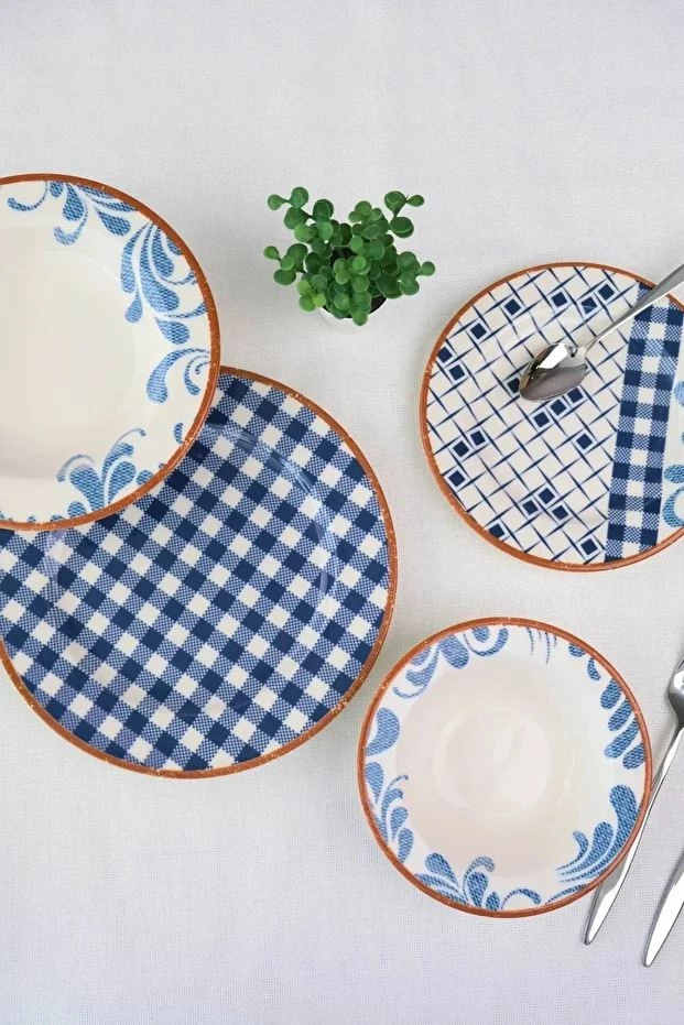 Set enësh për drekë (24 copë), Hermia Concept, BNS24YKPRS1216