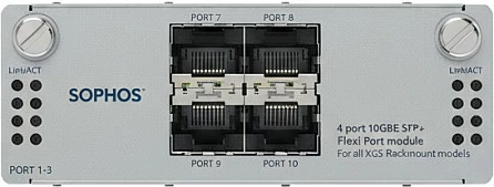 Modul Flexi Port Sophos 4x 10GbE SFP+, për XGS Rackmount