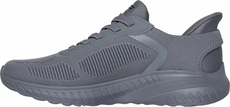 Atlete meshkuj Skechers BOBS Squad Chaos Solid Step, gri