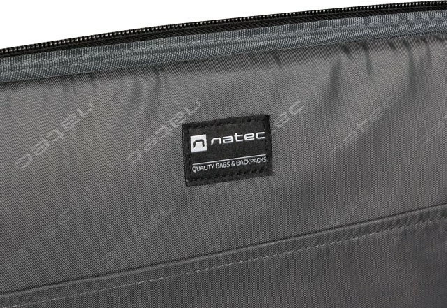 Torba laptop Natec Boxer Lite 15.6", e zezë