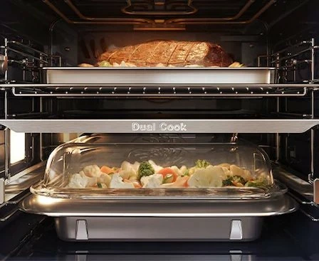 Furrë Samsung NV7B6795JAK/U3 Dual Cook Steam, e zezë