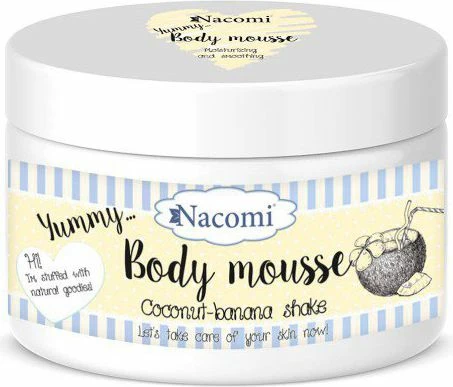 Mousse për trup Nacomi Banana-Coconut Shake 180 ml