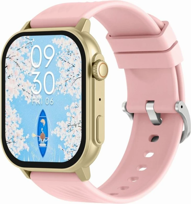 Smartwatch Gravity për femra, rozë