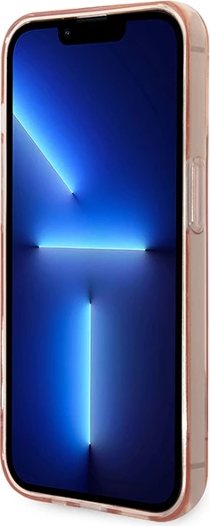 Mbështjellës Guess Translucent për iPhone 14 Pro Max 6.7", Rozë