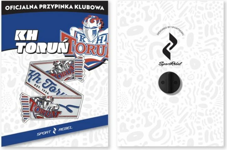 Pin për tifozë Inny, i zi