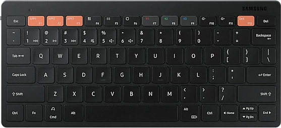 Tastierë Samsung EJ-B3400BBGGDE, QWERTZ, Gjermanisht, Wireless, Bluetooth, E zezë