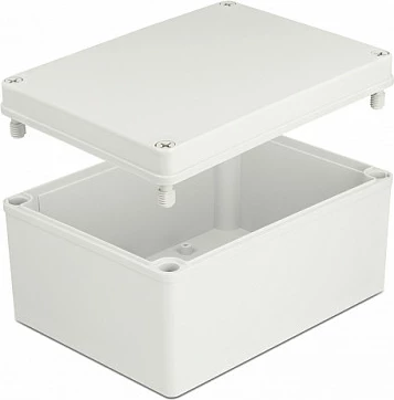 Kuti instalimi DeLOCK IP65, 200 x 150 x 100 mm, ABS, gri