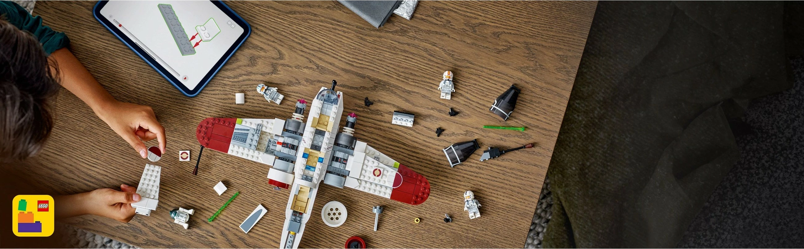 Set ndërtimi LEGO Star Wars ARC-170 Starfighter, shumëngjyrësh